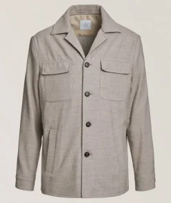 14-Micron Wool Overshirt