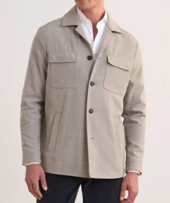14-Micron Wool Overshirt